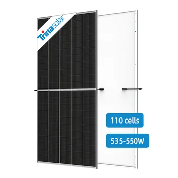 Trina Solar Panou Un Grad 535W 540W 545W 550W 555W 21.4% a Eficienței Mono Jumătate se Taie 110 Celule PV Module
