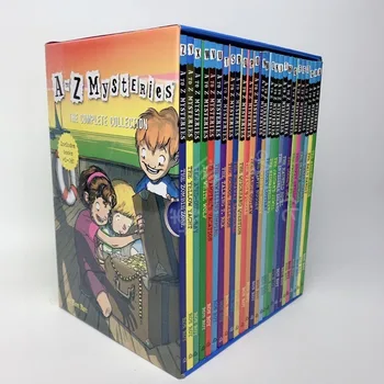 26 Cărți/Set Copii Carte cu poze de la a La Z Misterele Literatura pentru Copii limba engleză Imaginea Roman Carte Poveste