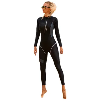 Femei de Protecție solară de Uscare Rapidă-O singură Bucată de costume de Baie cu Mâneci lungi Meduze Set Camping, Înot, Snorkeling, Surfing Set