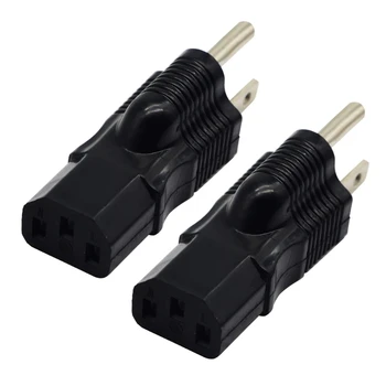 Adaptor de alimentare 5-15P să C13 Plug Convertoare Industriale Conector 16A/110-250V