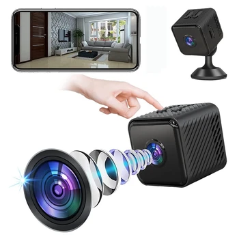 1080P Mini Camera Wifi Smart Home Security Protection Camera Viziune de Noapte Profesionale Portabile de Detectare a Mișcării