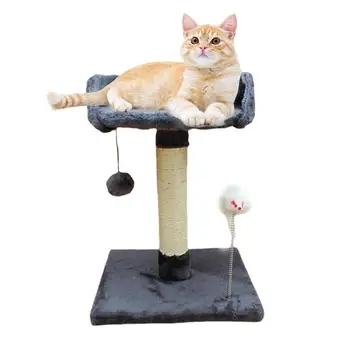 Mic Copac Pisica Pisici De Interior Zgarieturii De Pisica Turn Confortabil Mini Pisica Auto Frizer Jucarii Interactive Pentru Pisoi Si Pisici De Dormit Și