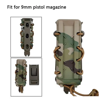 Tactic 9mm Molle Revista Husă de Caz Fastmag Clip Curea Talie Transport Pistol Pușcă Mag Husă Exterioară CS Accesorii de Vânătoare