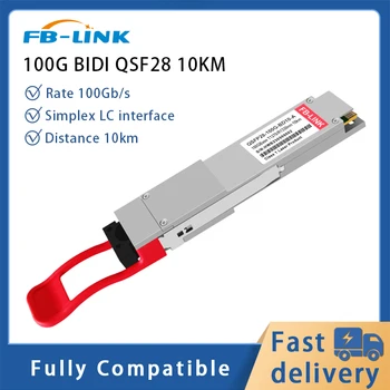 100G BIDI 10km 100G QSFP28 1270/1330nmGBIC Transceiver Module compatibile cu Cisco, Mikrotik Huawei Mellanox Pentru Ethernet
