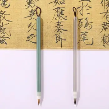 1 buc Caligrafie Chineză Perie Stilou Linie Cârlig Bine Pensula Artistului Subțire de Aur Pensula Profesionala Pictura in Ulei Consumabile