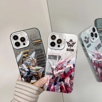 Anime EVA Războinic Gundam periferice caz de telefon mobil Apple iPhone14promax telefon mobil caz i13 capac de protecție