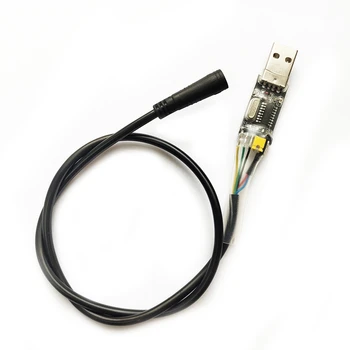 1 Bucată Ebike USB Cablu de Programare Pentru Bafang BBS01 BBS02 BBS03 BBSHD Mijlocul Unitate / Centru de Biciclete Electrice cu Motor Programat Cablu