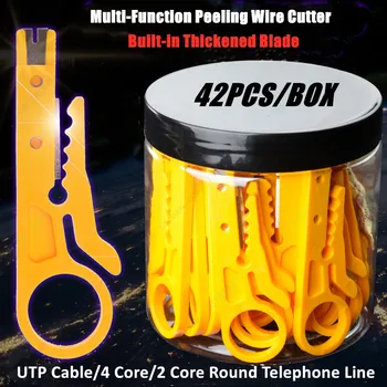 De înaltă Calitate, Multi-funcția de peeling tăietor de sârmă rețeaua de cablu UTP RJ45 4-core/core 2 runda telefon lin Sertizare Stripper