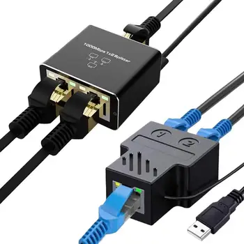 Cablul de rețea la Conectorul de la 1 La 2 de Rețea RJ45 Splitter PCB Bord Adaptor RJ45 Splitter Adaptor Conectori 1000Mbps