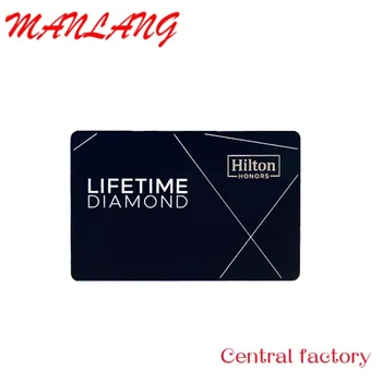 Personalizat RFID N Stainls Oțel etal Masina Busins VIP ip Card