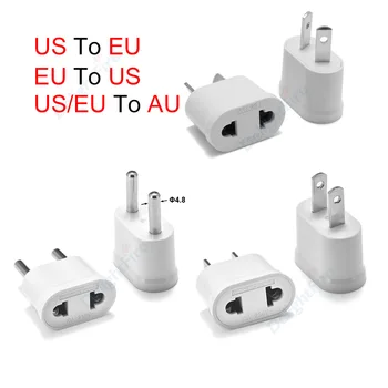 NOI, UE A UA Adaptor Euro Europeană A Puterii Americane Adaptor Convertor UE Să NE Adaptor de Călătorie Încărcător Electric Prize