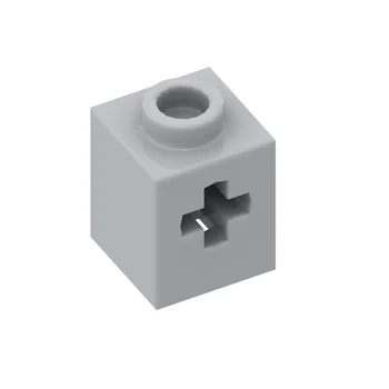 Compatibil cu 73230 bloc DIY 1x1 bază de cărămidă cu Axe încrucișate gaura știință și educație accesorii