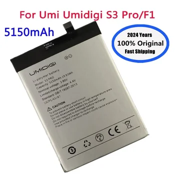 2024 de Ani Originale de Înaltă Calitate Baterie de schimb Pentru UMI Umidigi S3 Pro F1 / F1 Juca 5150mAh Baterie Telefon In Stoc + Track