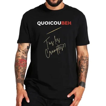 Quoicoubeh Apayinye Tricou Adolescent Umor Argou francez Texte tricouri 100% Bumbac, Unisex, O-neck Tee Topuri UE Dimensiunea