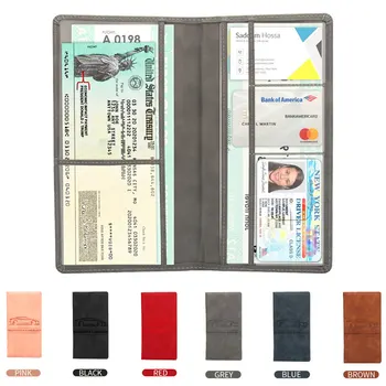 Pu Piele Ultra-subțire Permis de conducere Titularul permisului de Conducere Cazul ID Sac DIY Acoperire Pentru Conducere Auto Folderul Documente Portofel Unisex
