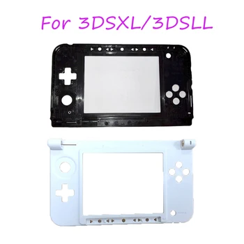 Mijlocul Cadru de Kituri de Înlocuire Carcasă de Plastic Coajă Caz Acoperire Jos Capacul Consolei Pentru Nintendo 3DS XL/LL Joc Consola Acce