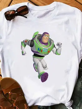 Disney Toy Story Creator Femei T Shirt Noul Buzz Lightyear Grafice Simple Tendință Harajuku Vara Respirabil T-Shirt