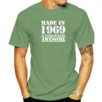 Amuzant a Făcut În 1969 53 de Ani, ar Fi Grozav T-shirt Ziua de Imprimare Glumă Soțul Casual cu Maneci Scurte din Bumbac Tricouri Barbati