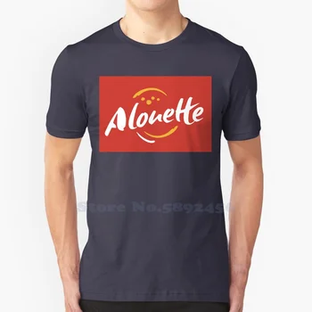 Alonette Logo-Ul Casual Tricou Grafică De Calitate Superioară, 100% Bumbac Tees