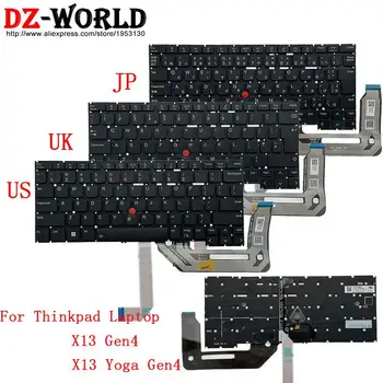 NE BRITANIE engleză JPJapanese Tastatură cu iluminare din spate Pentru Lenovo Thinkpad X13 Yoga Gen4 G4 Laptop SN21J80889 SN21J80913 SN21J80915