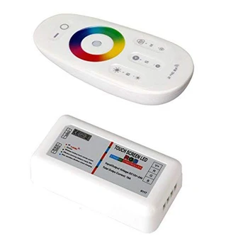 RF LED-uri Controler de la Distanță fără Fir de 2,4 Ghz RF Touch LED-uri RGB Dimmer Controler Pentru 5050 3528 RGB LED Strip Lumina 12V/24V