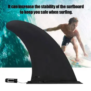 Surf nou Val de Apă Fin SUP Accesoriu Stabilizator de Stand Up Paddle Board placă de Surf Slide-în Centrul Partea de Fin Fin