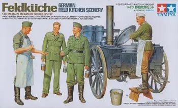 Tamiya 35247 Scara 1/35 Model Militar Kit Germană Domeniul Bucătărie Peisaj Construirea Modelului