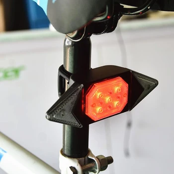 G376 Biciclete Transforma Lumina USB de Încărcare fără Fir de Control de la Distanță Biciclete Coada Lumina Cap MTB Bicicleta, Echipament de Echitatie