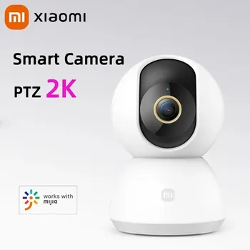 Original Xiaomi Smart WiFi de Acasă de Supraveghere de Securitate aparat de Fotografiat PTZ 2K Night Vision 360° Interioară Baby Monitor Video Lucra Cu Mijia