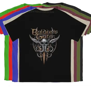Baldur ' s Gate III tricouri Barbati din Bumbac Minunat Tricouri Topuri de Vara lui Baldur Poarta Tricou Barbati Camasi Barbati Haine Originale