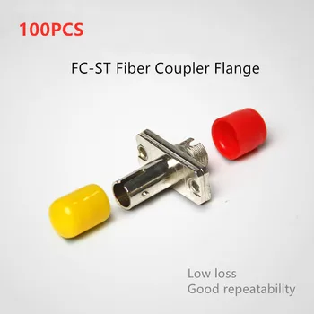Pierderi reduse FC-ST adaptor de fibra optica Simplex flanșă de cuplaj FC ST Conector de Fibra Optica Flanșă Atenuator Optic