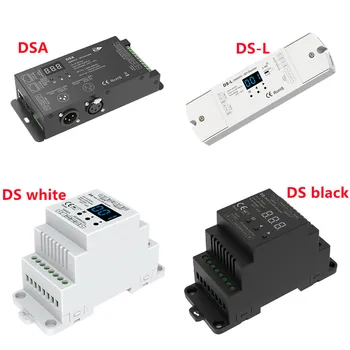 DMX-SPI Decodor RGB SPI de la distanță adresa cip de tip R/G/B culoare DMX512/1990 semnal digital SPI unitate pixel LED strip 32 schimba modul