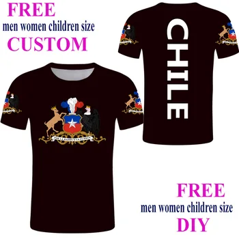 CHILE Tricou Diy Gratuit Personalizat Chl t-shirt Cl Chilian Țară Emblema Colo Colo Imprimare Foto de Haine Sport Casual Jersey