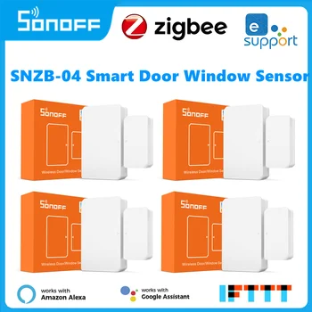 SONOFF SNZB-04 Zigbee Ferestre, Uși, Alarmă Senzor Pentru EWelink Smart Security ZBBridge Necesare de Control Vocal Cu Alexa de Start Google