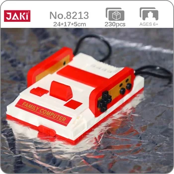 JAKI 8213 Joc Video Consola de Familie Computerul Controler Mașină de Model 3D DIY Mini Blocuri Caramizi de constructie de Jucarie Pentru Copii Fără Cutie