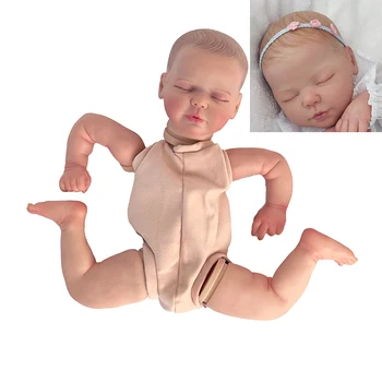 20inch Terminat Papusa Dimensiune Pictat Deja Kituri Valentina Foarte Realiste, Baby Doll, cu Multe Detalii Vene