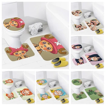 acasă baie covorase Anime animal de Baie în stil Picior mat moderne accesorii baie covor de Toaletă mat Cada de baie anti-alunecare covor