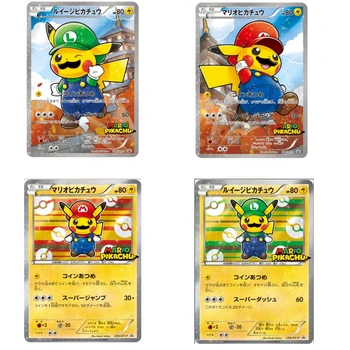 Pokemon Carte de Joc de Desene animate Anime Marios Pikachu Colecție de Carte Boy Camera de Ornamente Decor Portabil Kawaii pentru Copii Jucarie Cadou