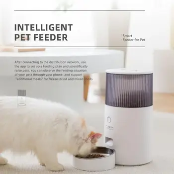 2.5 l Mâncare de Câine Pisică Alimentare Alimentator Inteligent Pet Feeder Calendarul Alimentator Automat de Companie Inteligent Alimentator Telecomanda Alimentator Consumabile pentru animale de Companie