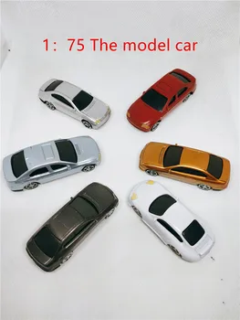6pcs 1：75 de constructii model de masina ABS plastic model