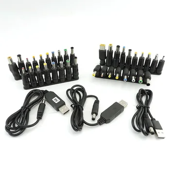 USB Power Boost Linie Pas Modul de alimentare Cablu Convertor DC 5V la 9V 12V 12.6 V 5.5x2.1mm Mufă DC conector Adaptor p