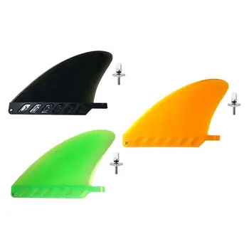 Surf Fin Singur Centru de Aripioare cu Șurub Softboard Consumabile Eliberare Rapidă placă de Surf Aripioare pentru Cruiser Punte Stand up Paddle Boards