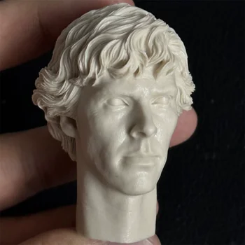 1/6 Papusa Benedict Cumberbatch Capul de sex Masculin Sculpta Modelul Actor Anime Stea timp De 12 inch figurina Papusa s Nevopsite Cap sculptură