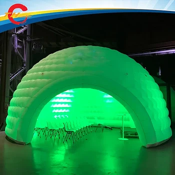 noul popular condus gonflabile igloo/ gonflabile cort partid/led gonflabila bubble cort cu LED-uri,gratuit de transport maritim de aer pentru usa