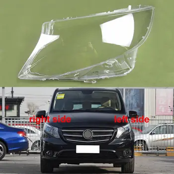 Pentru Mercedes-Benz Vito 2016 2017 2018 Abajur Fata Faruri Transparente Abajurul Faruri Shell Masca De Sticlă