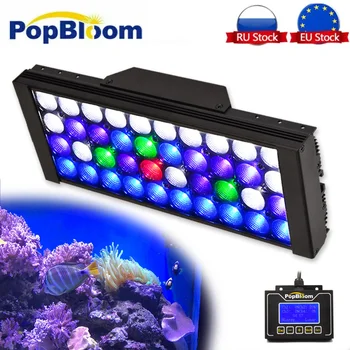 PopBloom Led Acvariu Marin de iluminat Programabil Spectru Complet de apă Sărată Acvariu Recif de Corali Lumina Pentru Rezervor de Pește Acvariu Lampa
