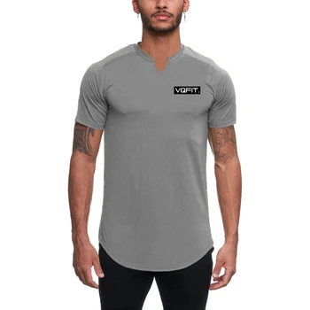 Confortabil de Fitness Respirabil Sport Barbati T-shirt Casual de Vara de Funcționare în aer liber de Îmbrăcăminte Traceless și Moale